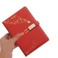 thumbnail image 2 of 2025 Leather Planner Weekly & Monthly, Academic Planner Business Personal or Student Composition Notebook Bulk Composition Book Classroom Decor Cute Note Books Womens Journal Teacher Supply, Red, 2 of 7