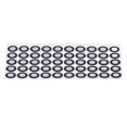 thumbnail image 2 of "50pcs per Sheet High-Precision 3D Reflective Markers - 6mm Inner & 10mm Outer Diameter for Motion Capture & Optical Tracking (15 Sheets Total)", 2 of 6