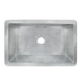thumbnail image 2 of Native Trails Cpk72 Cocina 33" Undermount Single Basin Copper Kitchen Sink - Nickel, 2 of 4