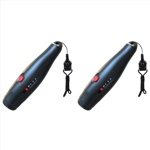 2X Silbato Electrónico para Entrenadores con 3 Efectos de Sonido, Silbato para Entrenadores con Cordón, Silbato para Profesores, Silbato Deportivo.