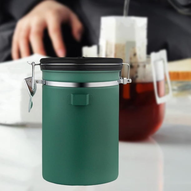 Relaxdays Panera de acero inoxidable, caja de almacenamiento para pan