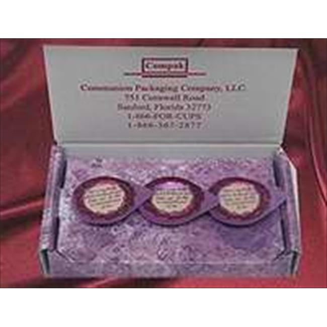 CommunionCelebration Cup Prefilled Juice/Wafer(Visitation) Box Of 3