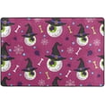 thumbnail image 4 of SKYSONIC 36x24in Halloween Eyeball Area Rug, Witch Hats Non-Slip Floor Carpet for Indoor Living Dining Room Bedroom, 4 of 7