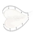 thumbnail image 4 of Plantilla para cejas con guía de arco para mujeres, profesional, resistente, versátil, fácil de usar, regla de diseño rápido para cejas., 4 of 7