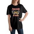 thumbnail image 2 of Aggressive Retsuko Aggretsuko No Overtime Black T-Shirt, 2 of 3