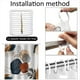 thumbnail image 4 of Cortina de Ducha Tela Impermeable Cortinas de Baño Boho Cortinas de Baño para el Hogar con Accesorios-D, 4 of 5