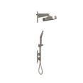 thumbnail image 6 of Milan 12-in Rain Showerhead Combo Shower System with Multi-function Handshower and Pressure Balanced Mixing Valve Brushed Nickel, 6 of 6