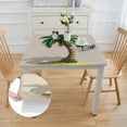 thumbnail image 2 of Awypu Palm Leaves Square Fitted Tablecloth 100% Polyester Fiber 36*36, 2 of 8