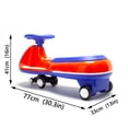 thumbnail image 4 of 12V Battery Electric Twist Car for Kids - Dual Drive Separated Motors, One-Key Start & Bluetooth Central Control, Early Education Function (English Stories/Dynamic Children's Songs), LED Controllable, 4 of 16