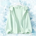 thumbnail image 6 of hengsof Kids Sun Protection Zip-Up Hoodie Summer Lightweight Cooling Jacket Girls' Thin Athletic Hoodies Ages 3-15, 6 of 6