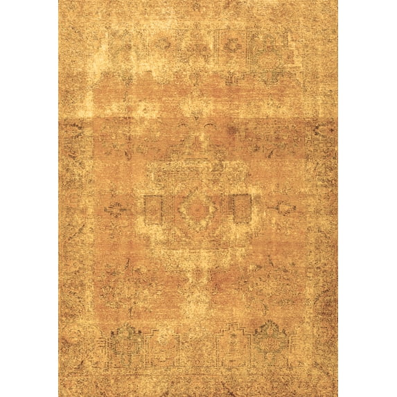 Ahgly Company Indoor Rectangle Persian Brown Traditional Area Rugs, 8' x 12'
