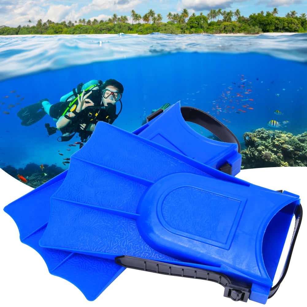 EECOO A Pair PVC Children Lightweight Diving Swimming Training Fins