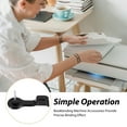 thumbnail image 4 of RUNROTOO 6pcs Binding Machine Part Black Plastic for Office Use Beginners Professionals, 4 of 8
