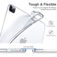 thumbnail image 4 of ESR Funda Protectora para iPad Pro 12.9 2020/2018, Parte Posterior de TPU, Funda/Cubierta Delgada para iPad Pro 2020 12.9" - Transparente, 4 of 5