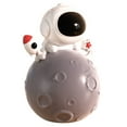 thumbnail image 2 of Sunjoy Tech Cartoon LED Lamp Adorable Appearance Flicker Free Soft Lighting Large Capacity Creative Shape Decorative Plastic 2-in-1 Money Bank Astronaut Cartoon LED Lamp Gift Home Supplies, 2 of 7