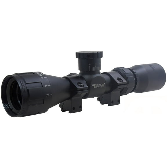 Sweet .22 Compact 2X-7X, 32mm AO, with rings