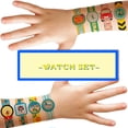 thumbnail image 4 of 8 Sheets Kids Tattoo Sticker Cute Waterproof Watch Fake Tattoo Temporary Tattoo, 4 of 10