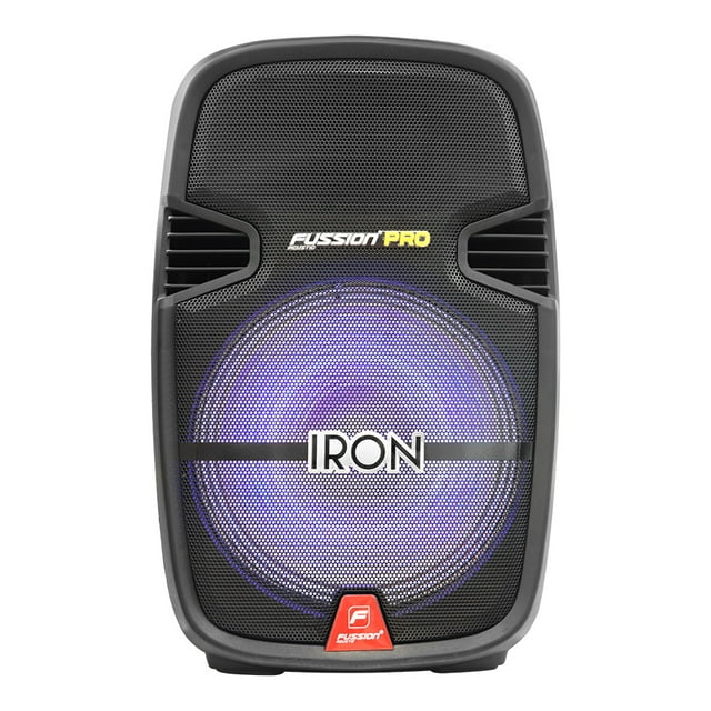 BAFLE AMPLIFICADO IRON DE 15" FUSSION PRO 25,000W P.M.P.O