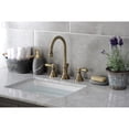 thumbnail image 3 of Kingston Brass KS2983BAL Heirloom Widespread Bathroom Faucet with Brass Pop-Up, Antique Brass, 3 of 8