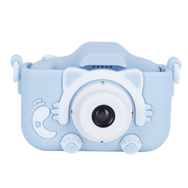 Camera Children Camera 40mp Cartoon Cat Fotografiar Cámara Con Juegos de Rompecabeza Regalos de Cumpeados