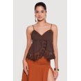 thumbnail image 2 of Women's Babydoll Lace Trim Cami, 2 of 4