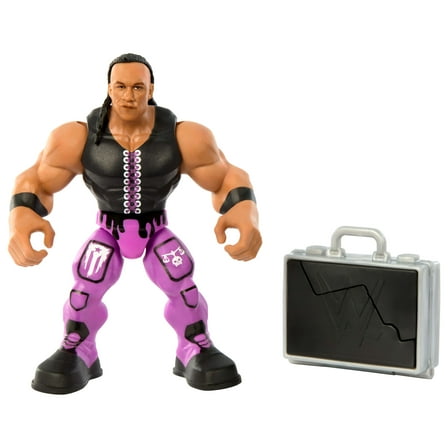 WWE Knuckle Crunchers Damian Priest Action Figure & Accessories, Bone-Crunching Movement, 3.25-inch