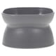 thumbnail image 1 of EeaseMX Comedero para gatos con boca oblicua, protector, color gris oscuro, 1 of 7