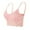 Pink, variant on Womens Underwear Wire-Free Push-Up Bra Solid Beige L
