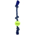 thumbnail image 1 of Mammoth 20-Inch 3-Knot Denim Tug Rope With 3-Inch Ball, Medium, 1 of 2