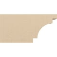 thumbnail image 3 of Ekena Millwork 2"W x 8"H x 16"L Mediterranean Woodgrain TimberThane Rafter Tail, Primed Tan, 3 of 6