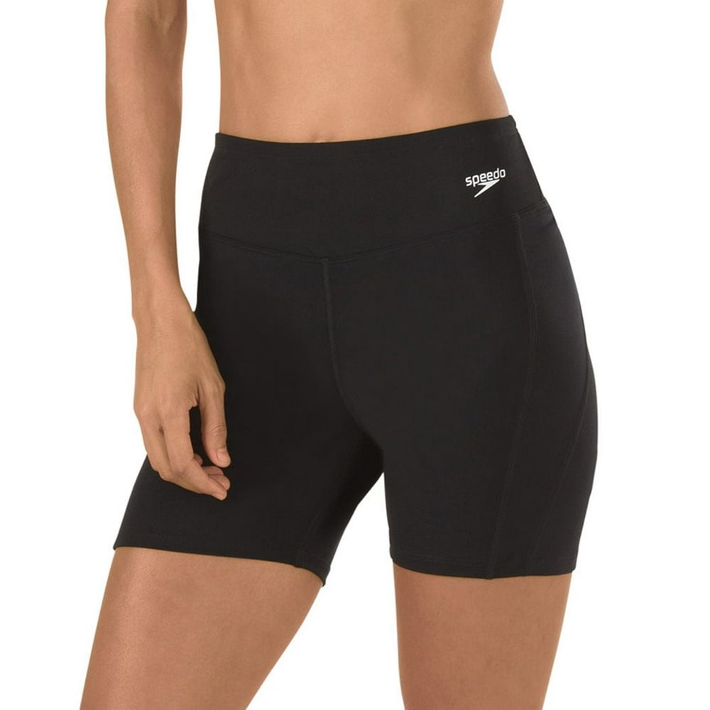 Speedo Women's Speedo 7723144 5 Inch Jammer Short Swim Bottom (Black