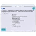 thumbnail image 7 of Onn 10" 1024p Dual Screen DVD Player with Digital Panel and 1024 x 600 Resolution, Black, 7 of 7