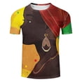 thumbnail image 3 of Tops para hombre, blusas y camisas de manga corta con cuello redondo para hombre Camisa de manga corta estampada para hombre Top/camisa de manga corta con cuello redondo Tops para hombre, 3 of 4