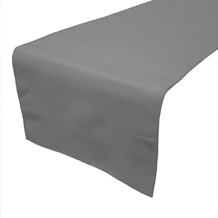 

Poplin Table Runner Solid Silver