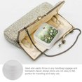 thumbnail image 3 of Shiartex Flowers Butterflies Jewelry Case Organizer for Necklace Ring Earring Storage Box White, 3 of 5