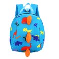 thumbnail image 2 of Mochila de dinosaurio para niños pequeños bolsas de libros portátiles con Ehuebsd rienda para niños y niñas mochila escolar antipérdida para niños, 2 of 7