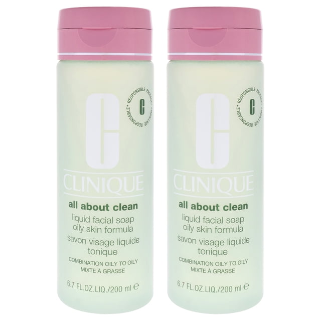 Jabón facial Clinique All About Clean Grass Skin 200 ml