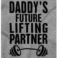 thumbnail image 2 of Cute Daddy's Future Lifting Partner Bodysuit Jumper Boys Infant Baby Brisco Brands 12M, 2 of 6