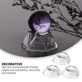 thumbnail image 4 of Crystal Ball Display Base Acrylic Sphere Stand for Decor Durable Sturdy Portable Lightweight, 4 of 8