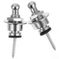 thumbnail image 3 of DINHEAROM Guitar Strap Button Electroplating Alloy 2Pcs 2In Prevent Slipping, 3 of 8