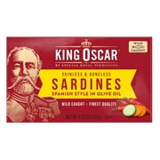 King Oscar Skinless & Boneless Spanish Style Sardines, 4.23 oz Can