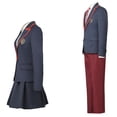 thumbnail image 4 of Disfraz de la serie de TV Elite para hombre y mujer, conjunto de uniforme británico JK, ideal para fiesta de Halloween, 4 of 4