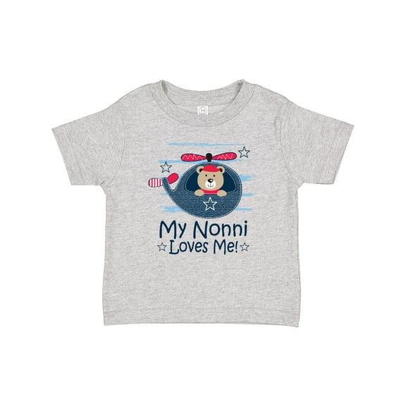 Inktastic Nonni Loves Me Baby Bear Boys Baby T-Shirt