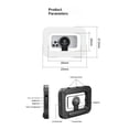 thumbnail image 4 of Magnetic 3600mAh 12W RGB Selfie Ring Light for Smartphone, Rechargeable Phone Light,Double-Sided Magnet Handheld Stabilizer for Magsafe/Phones/Video Recording/Photos, 4 of 5