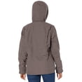 thumbnail image 2 of Carhartt OJ141 Sherpa Lined Hooded Jacket (Womens, Taupe Gray, XS, One Size), 2 of 3