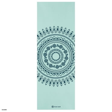 Gaiam Mint Marrakesh Yoga Mat, Non-Slip, 5mm