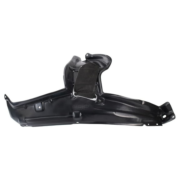 TRQ Front Left Rearward Inner Fender Liner Black Drivers Side Fits Select 2011-2017 Nissan Quest NI1248129