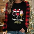 thumbnail image 2 of Fall Saving Talove Long Sleeve Shirts for Women Graphic Printed Sweatshirt Women Fall Clothes Crewneck Casual Fall Womens Tops Casual Plus Size Christmas Shirts, 2 of 4