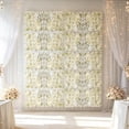 thumbnail image 4 of Artificial Flower Wall Panel Purple White Champagne Floral Backdrop for Wedding Party Photo Booth Decor, 24x16in Silk Rose Flower Wall, 4 of 6
