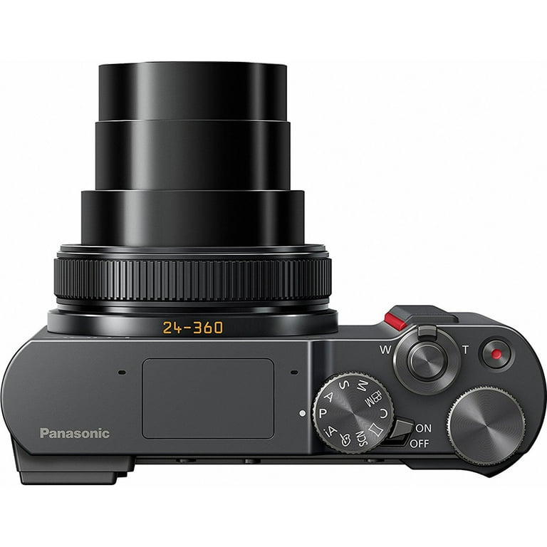 Panasonic Lumix DC-ZS200 4K Wi-Fi Digital Camera (Silver